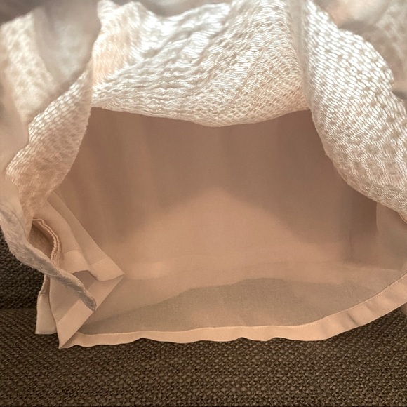 Vince Snakeskin Textured Short-sleeve Tunic Top - Picture 4 of 7